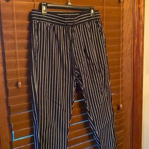 Forever 21 men’s striped cotton pants